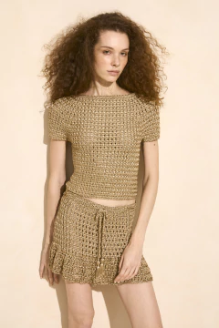 Crochet Falda Corta - Pre Order - comprar online