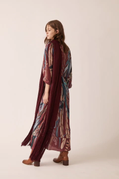 iruya Vestido Largo Cruzado - comprar online