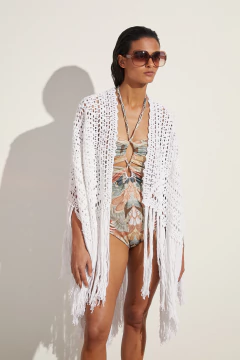 Chal Algodón Blanco