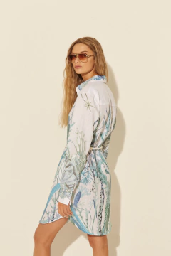 Alumine Vestido Camisa Corta - comprar online