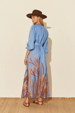 Traful Vestido Largo Cruzado - comprar online