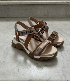 Sandalia Praga camel