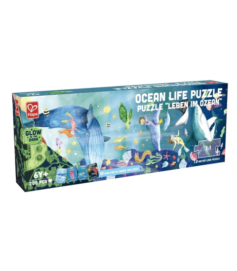 rompecabezas que brilla oscuridad vida marina alpa 210 p