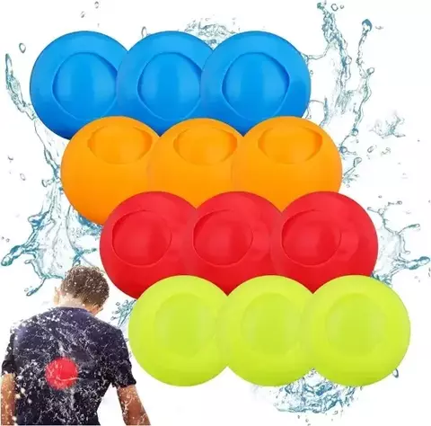 Set de pelotas de agua reutilizables para niños