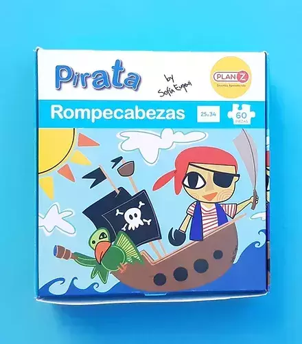 rompecabezas pirata 40 p planz