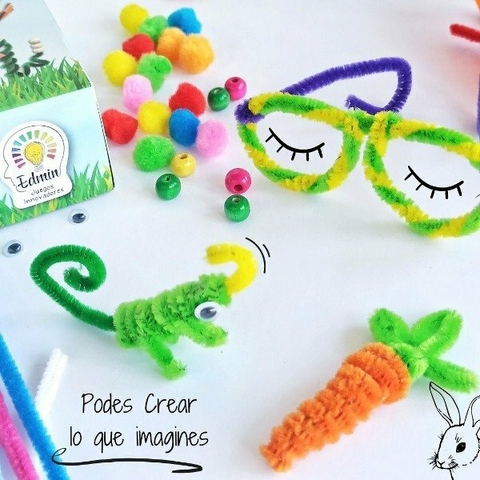 CREACIONES CON PIPAS ARTE EDMIN