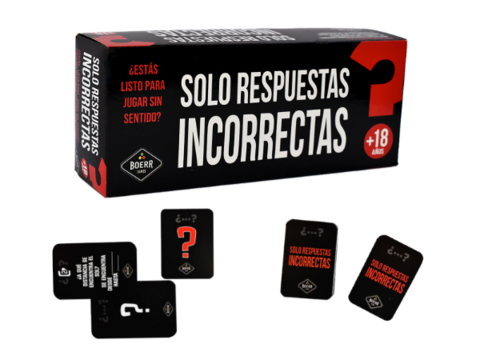 Solo respuestas incorrectas juegos de previa + 18 toys
