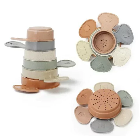 tazas apilables para el agua o la arena tiovivo