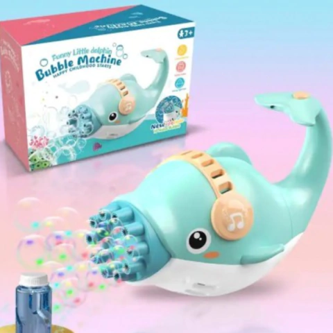 Burbujero Delfín Verde TOYS