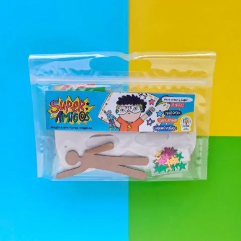 kit para pintar super amigos edMIN