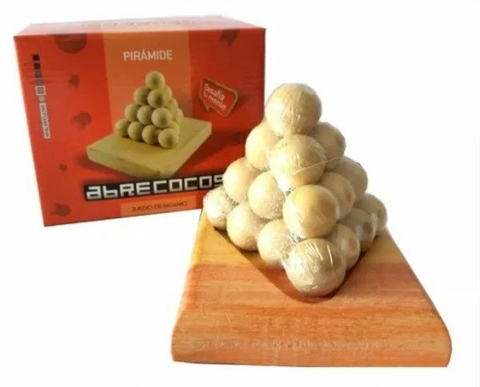 Juego de Ingenio de Madera Pirámide - Serie Abrecocos