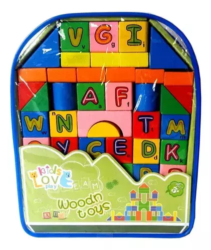 MOCHILA BLOQUES LETRAS TOYS - comprar online
