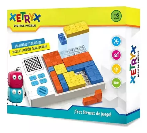 Juego de rompecabezas digital Xetrix