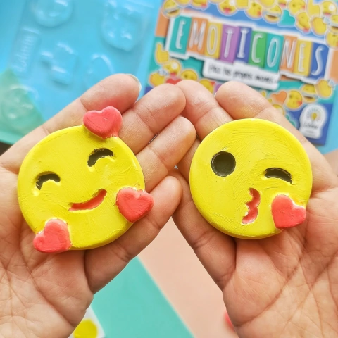 Kit creativo Imánes emoticones ed