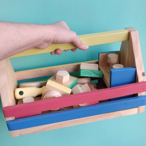 Caja de herramientas madera rincon