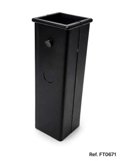 FT0671 - Bucha redutora 40×40/50×50 com trava e furo, comprimento 150mm - comprar online