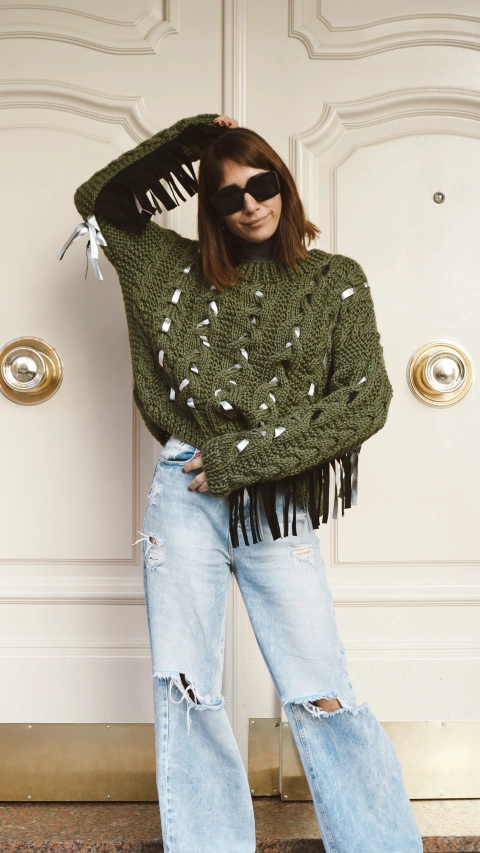 SWEATER JAGGER - verde