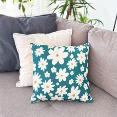 Funda de Almohadón Cuadrado FLORES - OUTLET! *leer descripción - comprar online