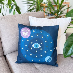 Funda de Almohadón Cuadrado COSMOS OJO - comprar online