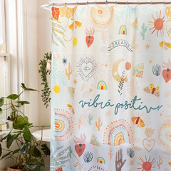 CORTINA DE BAÑO BOHO