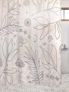CORTINA DE BAÑO BOTANICA
