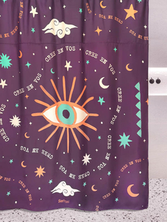 CORTINA DE BAÑO CREE EN VOS - OUTLET! *leer descripción