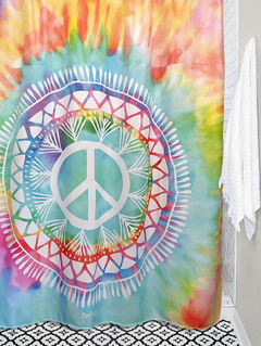 CORTINA DE BAÑO MANDALA BATIK
