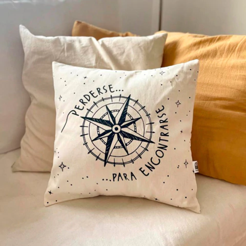 Funda de Almohadón Cuadrado PERDERSE - OUTLET! *leer descripción - comprar online