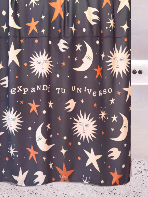 CORTINA DE BAÑO EXPANDÍ TU UNIVERSO - comprar online