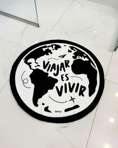 Alfombra con forma - Viajar es Vivir