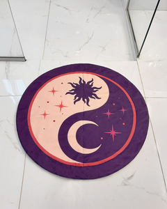 Alfombra con forma - Yin-Yang - comprar online