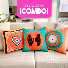 COMBO FUNDAS CORAZÓN - comprar online