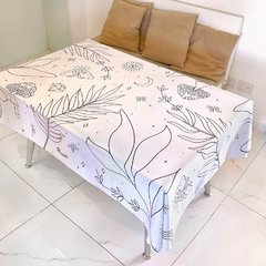 MANTEL RECTANGULAR - BOTÁNICA