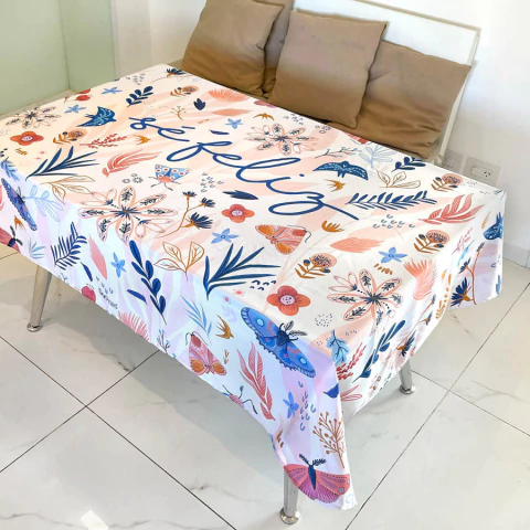 MANTEL RECTANGULAR SE FELIZ