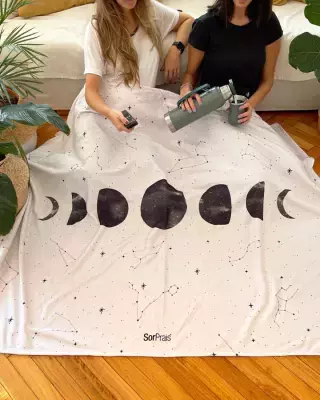 MANTA POCHOCLERA XL - FASES LUNARES - OUTLET! *leer descripción - comprar online