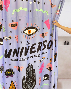 CORTINA DE BAÑO UNIVERSO PLANES - comprar online