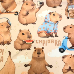 MANTA POCHOCLERA NIÑO - CAPIBARA - OUTLET! *leer descripción - SorPrais