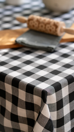 Mantel Roma Negro Rectangular de 300 mts - comprar online