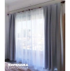 Cortinas Black Out Pesadas + Cortinas de Voile : 4 paños