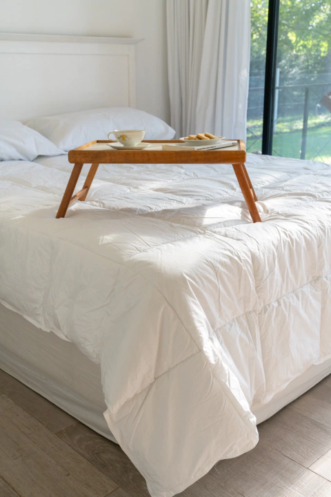 Acolchado Simil Plumón: EXTRA PREMIUM 100% ALGODON