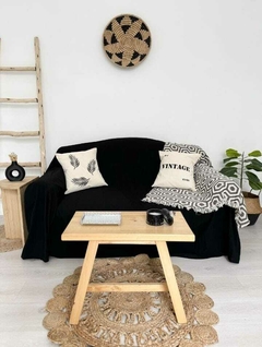 Manta Cubre Sillón Tusor