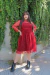 Imagen de Vestido Magia estrellitas rojo - Linea Dorada