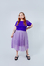 Vestido Bailarina + Falda bailarina violeta - PREVENTA