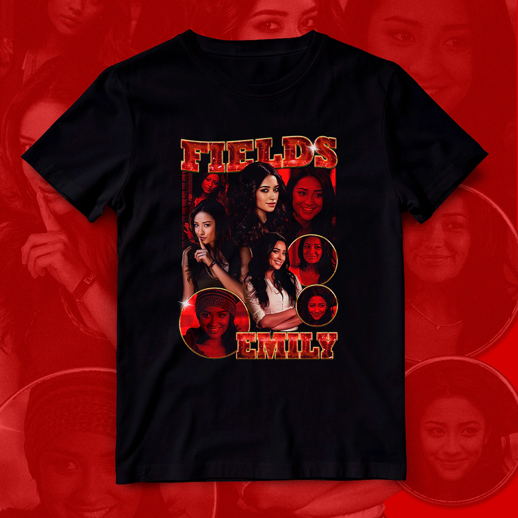 Camiseta Fields (Pretty Little Liars)