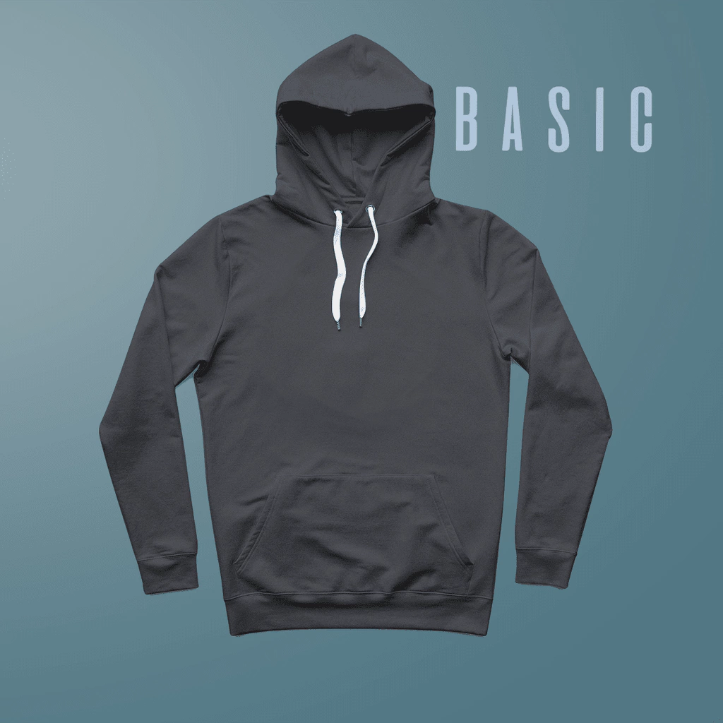 Moletom Basic Cinza Chumbo