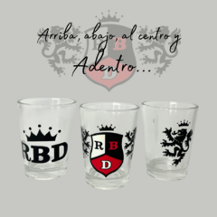 Kit copo de shot RBD por siempre!