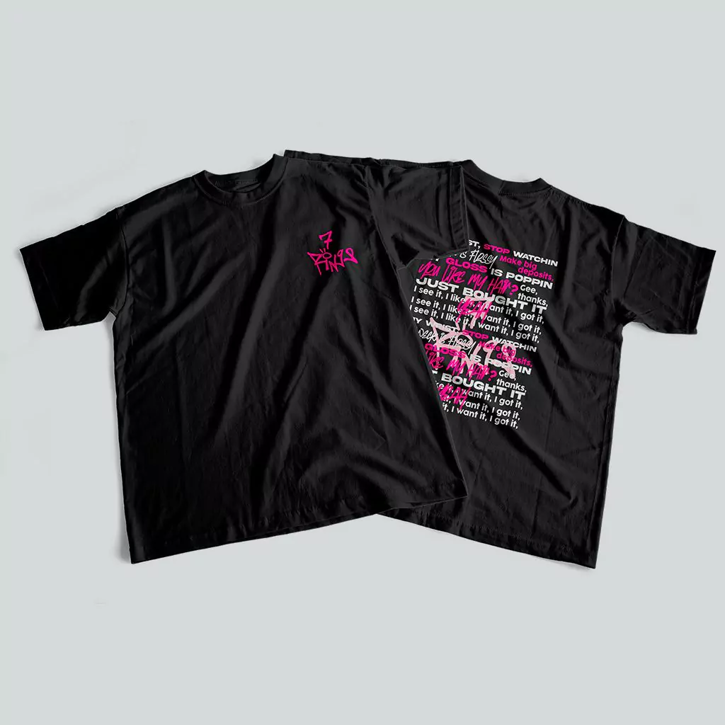 Camiseta 7 Rings (Ariana Grande)