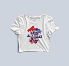 Cropped All american bitch (Olivia Rodrigo) - comprar online