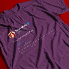 Camiseta Agotada Tweet (Dulce Maria) na internet