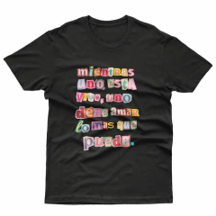 Camiseta Amar Más (Bad Bunny) na internet